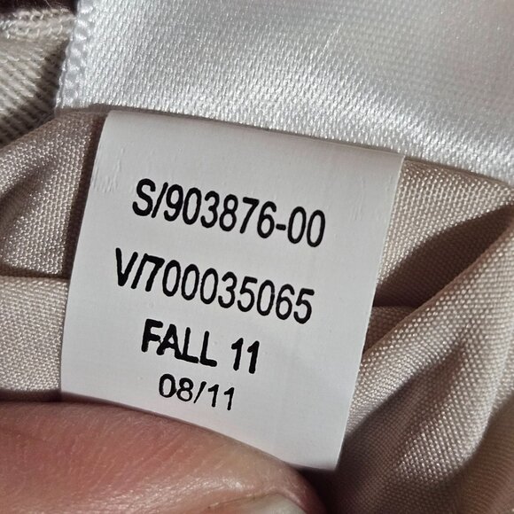 VTG Banana Republic Metallic 12 Mini Skirt Brocade Art core Holiday Glam - Picture 16 of 16